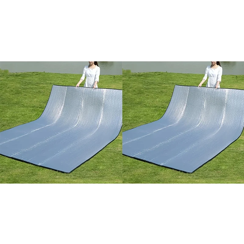 Waterproof Mat Double-sided Aluminum Film Moisture-Proof Mat Portable Picnic Mat Outdoor Tent Camping Beach Moisture-Proof Mat - Image 5