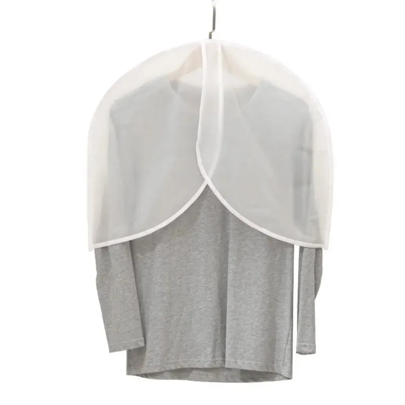 Clothing Half Body Dust Cover 5PCS PEVA Waterproof Visible Home Wardrobe Hanging Clothes Shoulder Cover for Storage Organization - Image 4