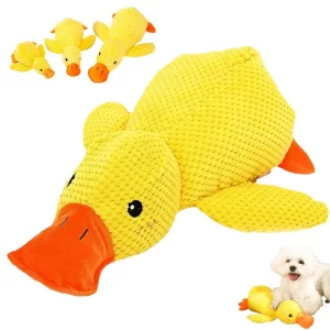 Popular pet supplies sleeping duck and dogtoys pet sound makingtoys plush biteresistant grindingteeth soundmaking relieveboredom