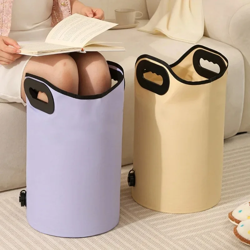 Foot Bath Bucket Portable Foldable Large Capacity with Handle Home Space Saving Spa Relaxation Feet Care Travel Warm Soaker - Image 2