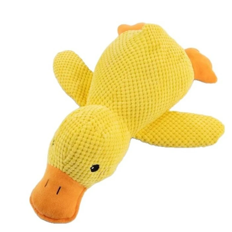 Popular pet supplies sleeping duck and dogtoys pet sound makingtoys plush biteresistant grindingteeth soundmaking relieveboredom - Image 4