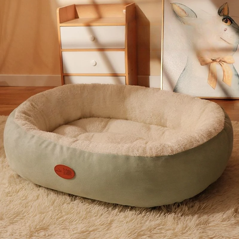 Thickened warm nest for autumn and winter pet nest dog nest mat cat nest large and small dog plush all season universal pet bed - Image 4
