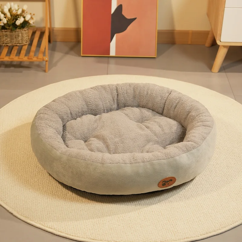 Thickened warm nest for autumn and winter pet nest dog nest mat cat nest large and small dog plush all season universal pet bed - Image 6