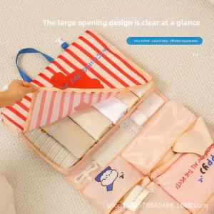 Travel Storage Bag Foldable Hanging Waterproof for Clothes Underwear Intimate Apparel Luggage Business Trips Organizer Bag
