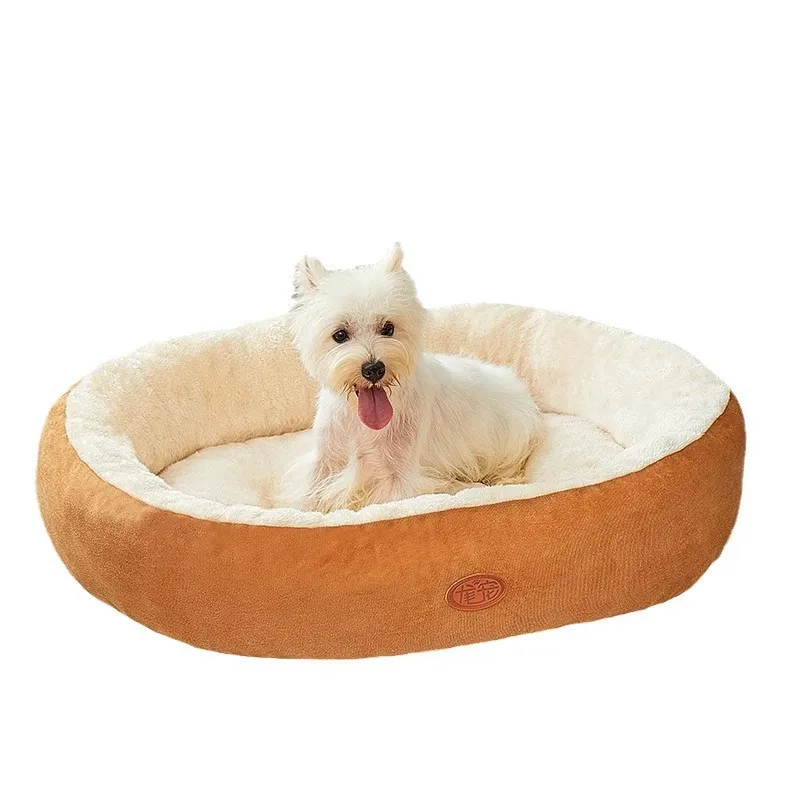 Thickened warm nest for autumn and winter pet nest dog nest mat cat nest large and small dog plush all season universal pet bed - Image 5
