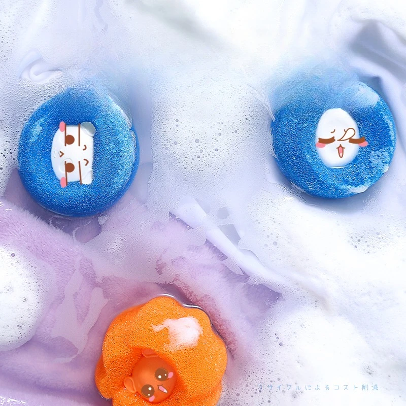 Washing ball frictionballlarge size specialized washing machine anti entanglement tool spongesticky hairstrongmagicstain remover - Image 2