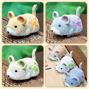 Cat and dog toy simulation electric hamster prank vibration pet cat walking rolling ball teasing cat relieving boredom cute