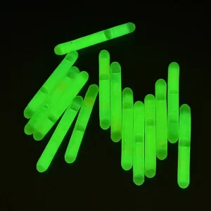 50/100pcs Night Fishing Glow Sticks Night Fishing Float Fluorescent 4.5*39mmPP Float Rod Lights Fireflies Lightstick Accessories