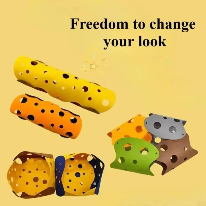 1PC Large Cat Tunnel Multi functional Foldable and Detachable Pet Tunnel Toy Bed Cat Nest DIY Cat Toy Four Seasons Universal